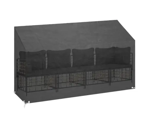 Dārza Sola Pārsegs, 12 Gredzeni, 210X70X70/88 Cm, Polietilēns Vidaxl