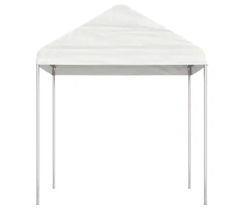 Katusega Varjualune, Valge, 17,84 X 2,28 X 2,69 M, Polüetüleen