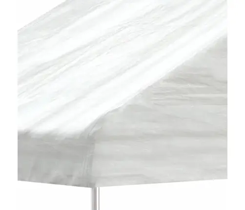 Katusega Varjualune, Valge, 17,84 X 2,28 X 2,69 M, Polüetüleen