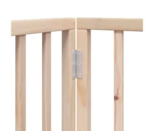 Suņu Vārti Ar Durvīm, Salokāmi, 12 Paneļi, 600 Cm, Papeles Koks Vidaxl