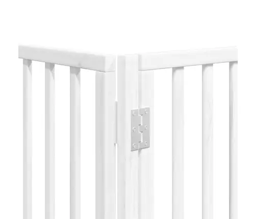 Suņu Vārti Ar Durvīm, Salokāmi, 9 Paneļi, 450 Cm, Papeles Koks Vidaxl