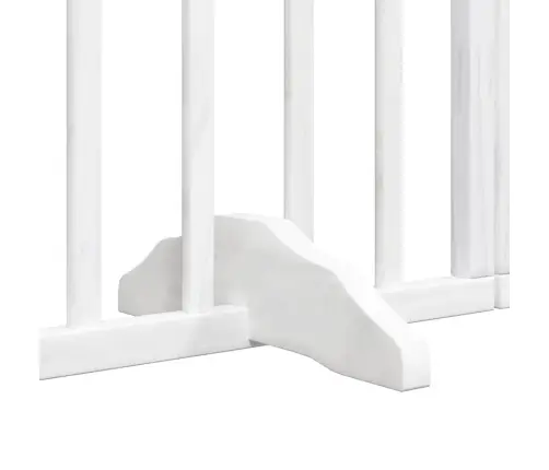 Varteliai Šunims Su Durimis, 12 Segmentų, Balti, 600cm Tuopa