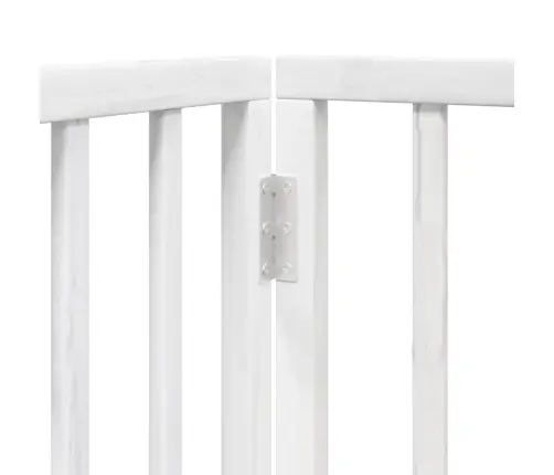 Suņu Vārti Ar Durvīm, Salokāmi, 9 Paneļi, 450 Cm, Papeles Koks Vidaxl