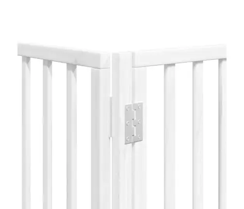 Suņu Vārti Ar Durvīm, Salokāmi, 9 Paneļi, 450 Cm, Papeles Koks Vidaxl