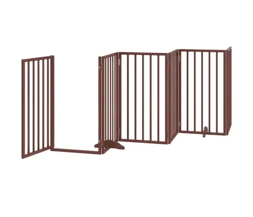 Varteliai Šunims Su Durimis, 12 Segmentų, Rudi, 600cm Tuopa