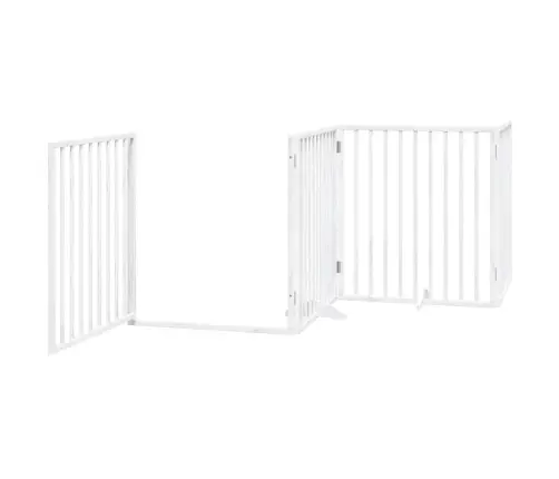 Varteliai Šunims Su Durimis, 12 Segmentų, Balti, 960cm Tuopa