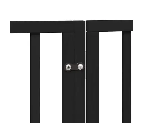 Varteliai Šunims Su Durimis, 8 Segmentai, Juodi, 640cm Tuopa