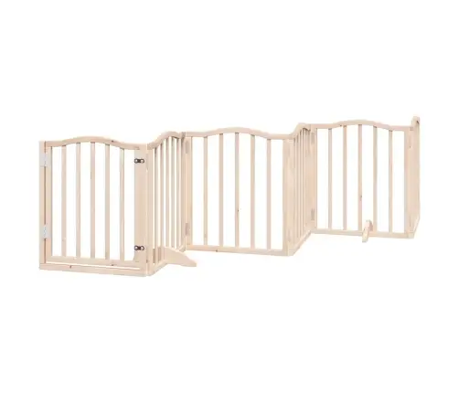 Varteliai Šunims Su Durimis, 9 Segmentai, 450cm Tuopos Mediena