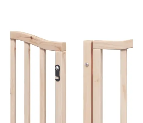 Varteliai Šunims Su Durimis, 15 Segmentų, 750cm Tuopos Mediena