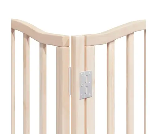 Varteliai Šunims Su Durimis, 9 Segmentai, 450cm Tuopos Mediena