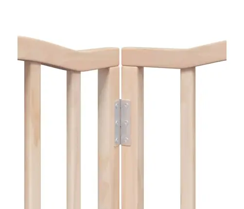 Suņu Vārti Ar Durvīm, Salokāmi, 12 Paneļi, 600 Cm, Papeles Koks Vidaxl