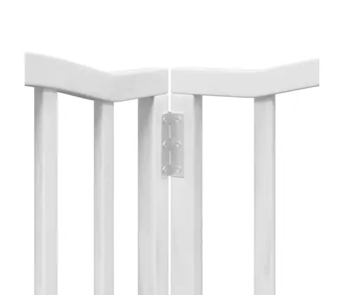 Suņu Vārti Ar Durvīm, Salokāmi, 9 Paneļi, 450 Cm, Papeles Koks Vidaxl