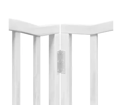 Varteliai Šunims Su Durimis, 12 Segmentų, Balti, 600cm Tuopa