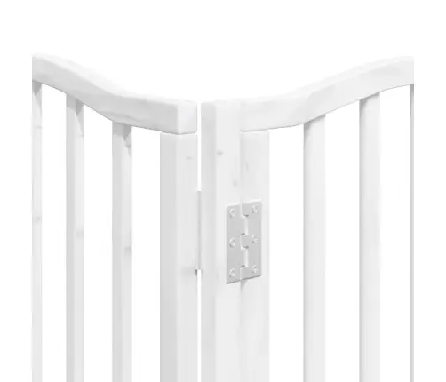 Varteliai Šunims Su Durimis, 12 Segmentų, Balti, 600cm Tuopa