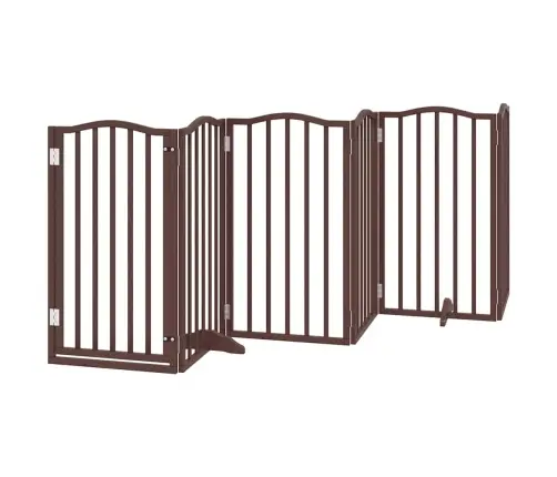 Varteliai Šunims Su Durimis, 12 Segmentų, Rudi, 600cm Tuopa