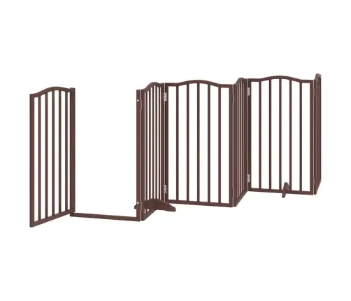 Varteliai Šunims Su Durimis, 12 Segmentų, Rudi, 600cm Tuopa