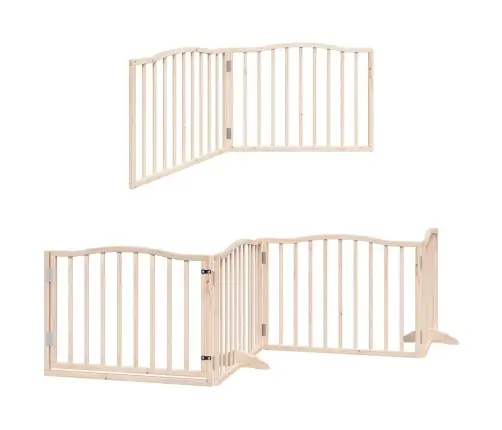 Kokkupandav Koeravärav Uksega, 12 Paneeli, 960 cm Paplipuit