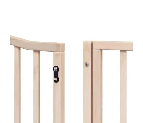 Kokkupandav Koeravärav Uksega, 12 Paneeli, 960 cm Paplipuit