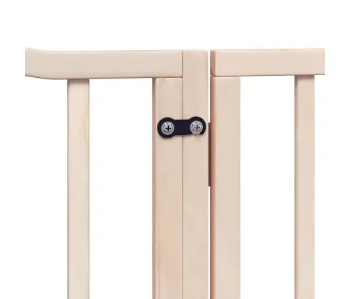 Suņu Vārti Ar Durvīm, Salokāmi, 10 Paneļi, 800 Cm, Papeles Koks Vidaxl