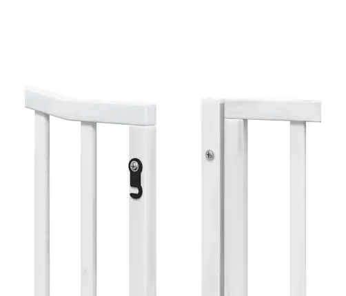 Suņu Vārti Ar Durvīm, Salokāmi, 6 Paneļi, 480 Cm, Papeles Koks Vidaxl