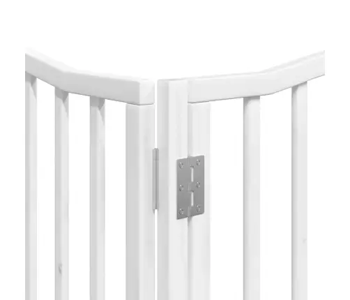 Suņu Vārti Ar Durvīm, Salokāmi, 6 Paneļi, 480 Cm, Papeles Koks Vidaxl