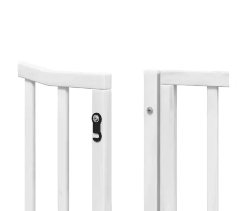 Varteliai Šunims Su Durimis, 12 Segmentų, Balti, 960cm Tuopa