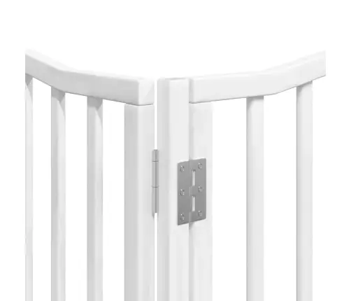 Suņu Vārti Ar Durvīm, Salokāmi, 12 Paneļi, 960 Cm, Papeles Koks Vidaxl