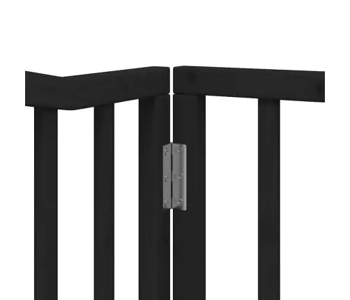 Suņu Vārti Ar Durvīm, Salokāmi, 10 Paneļi, 800 Cm, Papeles Koks Vidaxl