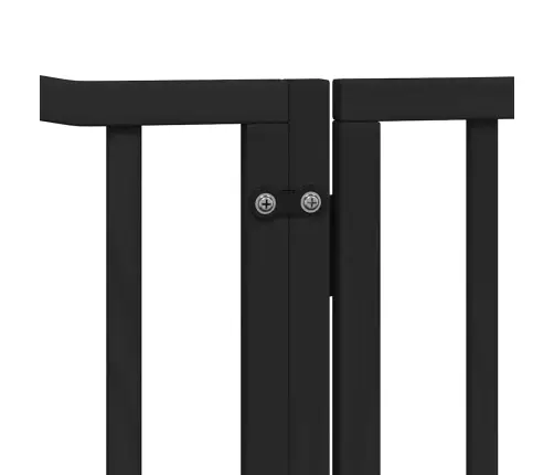 Varteliai Šunims Su Durimis, 8 Segmentai, Juodi, 640cm Tuopa