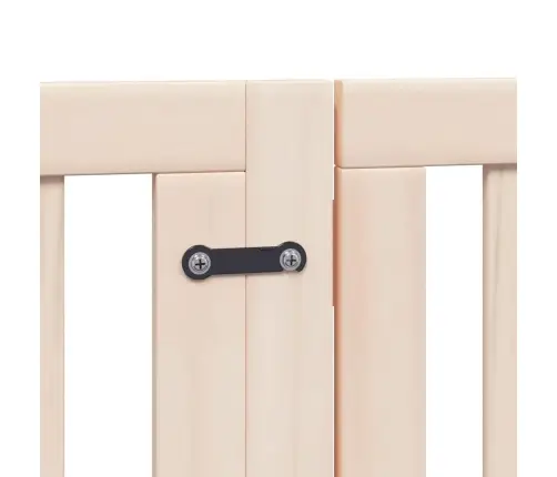 Suņu Vārti Ar Durvīm, Salokāmi, 12 Paneļi, 600 Cm, Papeles Koks Vidaxl