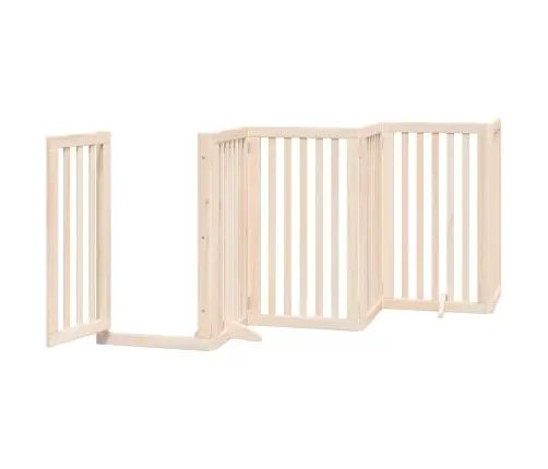 Varteliai Šunims Su Durimis, 15 Segmentų, 750cm Tuopos Mediena