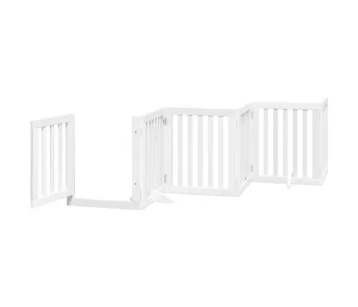 Suņu Vārti Ar Durvīm, Salokāmi, 12 Paneļi, 600 Cm, Papeles Koks Vidaxl