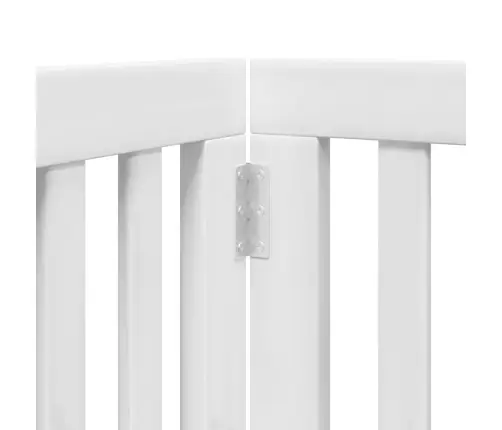 Varteliai Šunims Su Durimis, 15 Segmentų, Balti, 750cm Tuopa