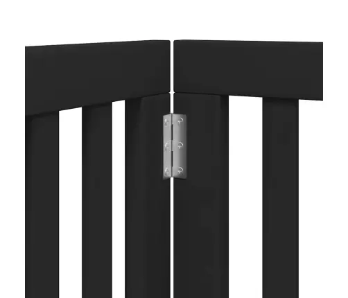 Suņu Vārti Ar Durvīm, Salokāmi, 15 Paneļi, 750 Cm, Papeles Koks Vidaxl