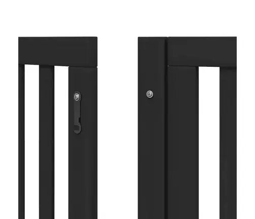 Suņu Vārti Ar Durvīm, Salokāmi, 15 Paneļi, 750 Cm, Papeles Koks Vidaxl