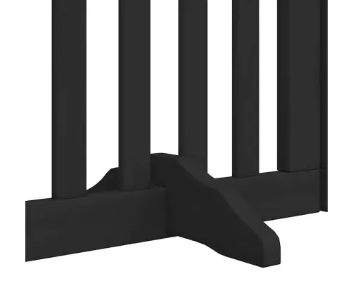 Varteliai Šunims Su Durimis, 12 Segmentų, Juodi, 600cm Tuopa