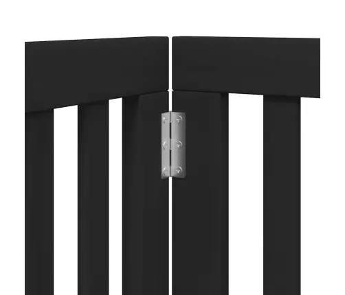 Varteliai Šunims Su Durimis, 12 Segmentų, Juodi, 600cm Tuopa