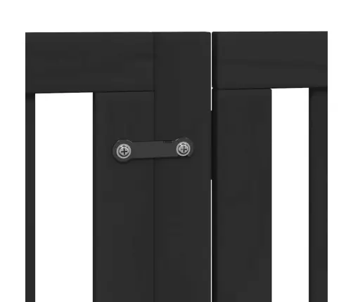 Varteliai Šunims Su Durimis, 15 Segmentų, Juodi, 750cm Tuopa