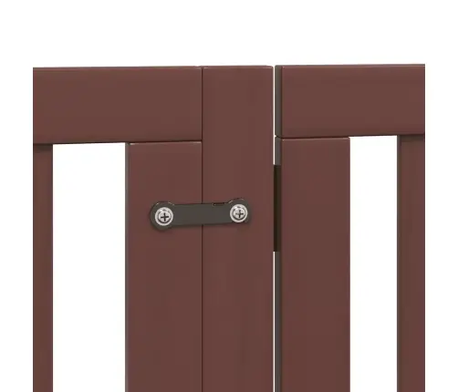 Varteliai Šunims Su Durimis, 9 Segmentai, Rudi, 450cm Tuopa