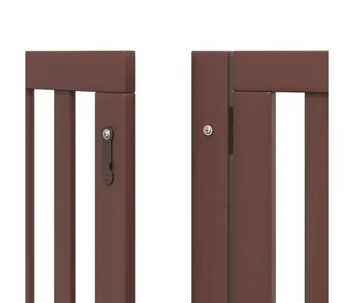 Varteliai Šunims Su Durimis, 9 Segmentai, Rudi, 450cm Tuopa