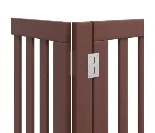 Varteliai Šunims Su Durimis, 9 Segmentai, Rudi, 450cm Tuopa