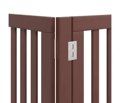 Varteliai Šunims Su Durimis, 12 Segmentų, Rudi, 600cm Tuopa