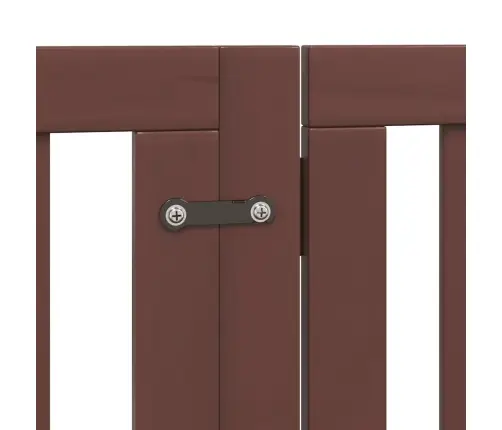 Varteliai Šunims Su Durimis, 15 Segmentų, Rudi, 750cm Tuopa