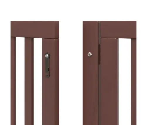 Varteliai Šunims Su Durimis, 15 Segmentų, Rudi, 750cm Tuopa