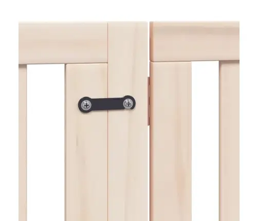 Suņu Vārti Ar Durvīm, Salokāmi, 12 Paneļi, 960 Cm, Papeles Koks Vidaxl