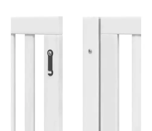 Varteliai Šunims Su Durimis, 12 Segmentų, Balti, 960cm Tuopa