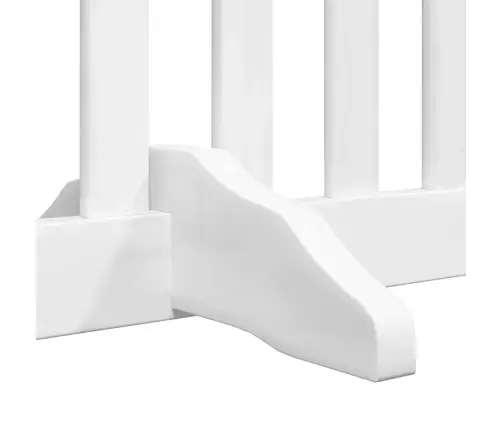 Varteliai Šunims Su Durimis, 6 Segmentai, Balti, 480cm Tuopa