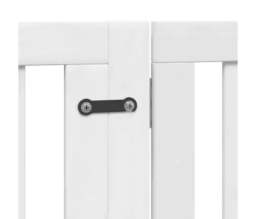 Suņu Vārti Ar Durvīm, Salokāmi, 8 Paneļi, 640 Cm, Papeles Koks Vidaxl