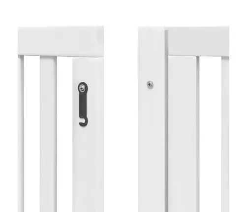 Suņu Vārti Ar Durvīm, Salokāmi, 8 Paneļi, 640 Cm, Papeles Koks Vidaxl