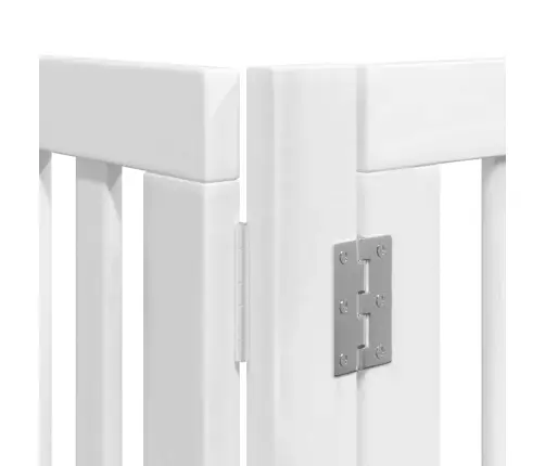 Suņu Vārti Ar Durvīm, Salokāmi, 8 Paneļi, 640 Cm, Papeles Koks Vidaxl